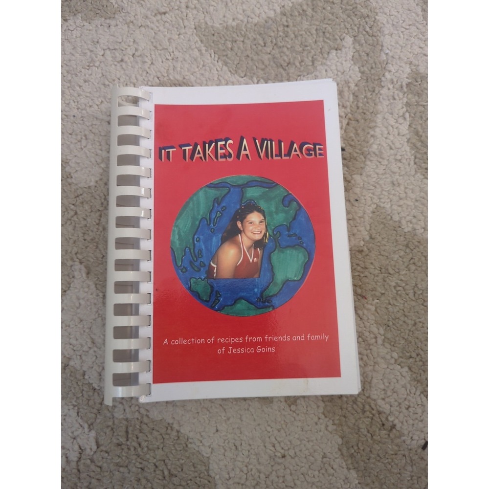 Collection Of Recipes Jessica Goins Lexington, NC Spiral Cookbook 2006